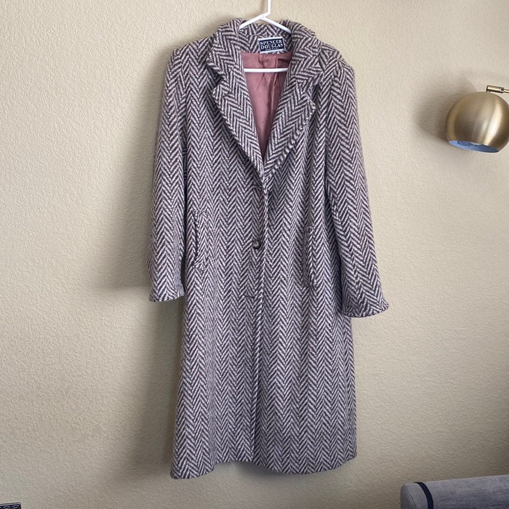100% wool coat